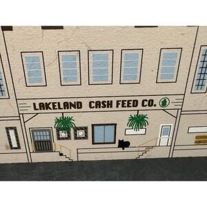 Vintage The Cats Meow Lakeland Cash And Feed Lakeland Florida 1997 Signed